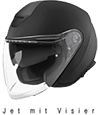 Jet Helmets with Visor