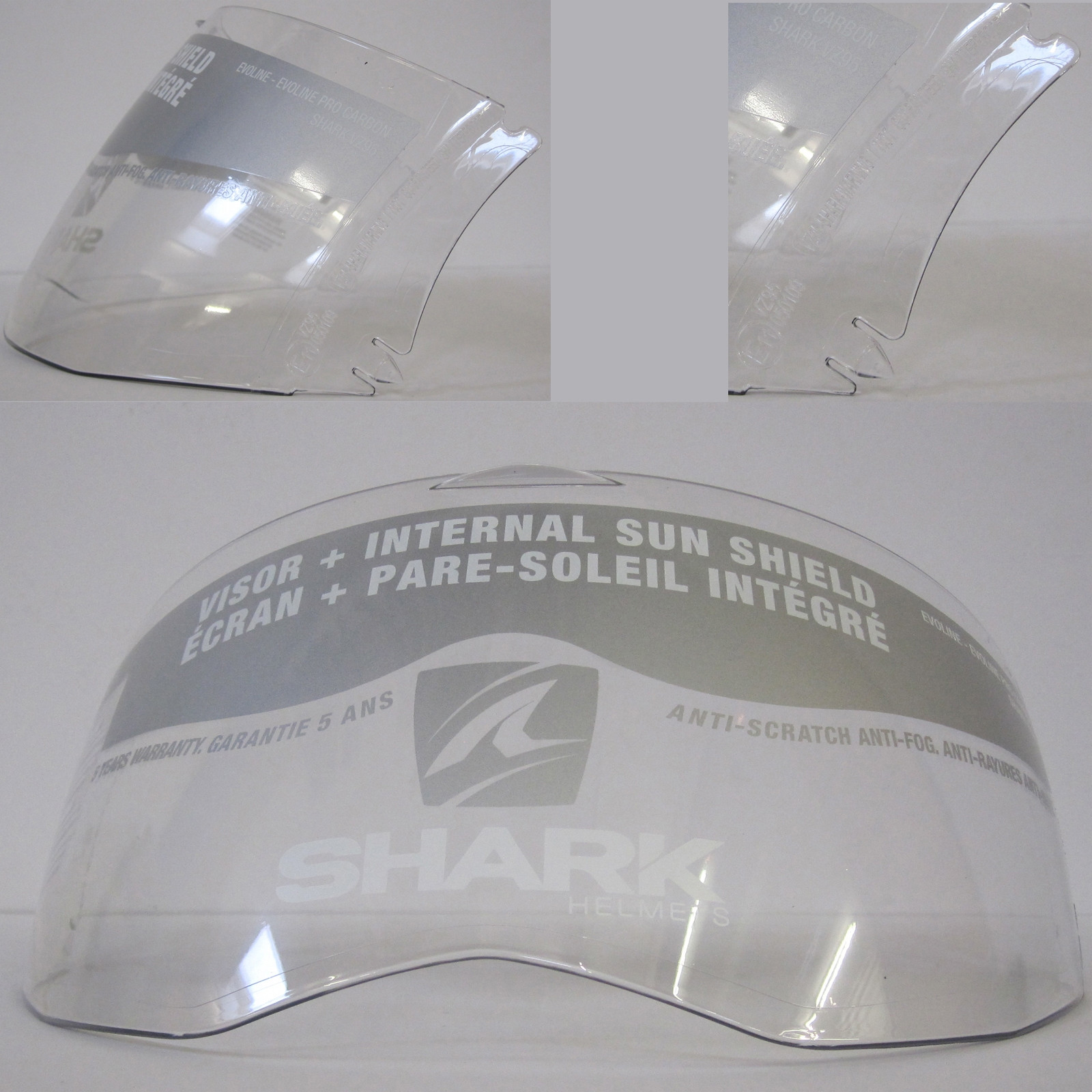 Buy Shark visor for Evoline Series 3 & 2 & 1 and Evoline Pro Carbon