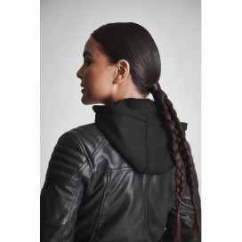 Modeka Edda Lady II motorbike jacket ladies CE leather with hood