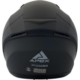 Apex FI100 full-face helmet ECE 22.06 with SOS quick-release system