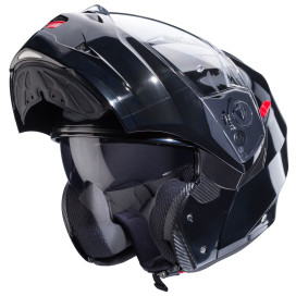 Caberg flip-up helmet DUKE X SMART unpainted ECE 22.06 with sun visor
