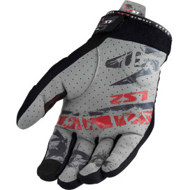 LS2 Chaki Man CE motorbike gloves in leather with protectors
