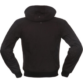 Modeka motorcycle softshell jacket CLARKE with removable hoodie, thermal vest and protectors