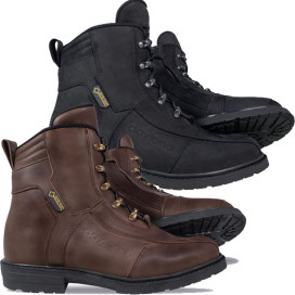 Daytona Gore-Tex Motorcycle Boots AC CLASSICS GTX Retro short-shaft boots with ankle protection