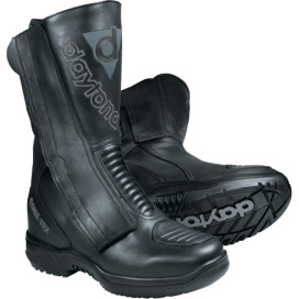 Daytona Gore-Tex motorcycle boots M-STAR GTX leather with 6 cm heel lift and ankle protection