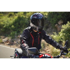 LS2 full face helmet FF811 VECTOR II 2 fiberglass with sun visor and Max Vision Pinlock ECE 22.06