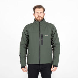 Knox DUAL PRO motorcycle jacket men's softshell waterproof with inner jacket
