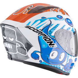 Scorpion EXO-JNR children's motorcycle helmet ECE 22.06 with AirFit system and Pinlock