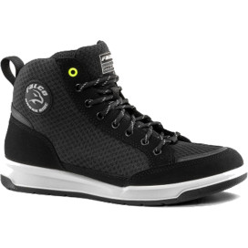 Falco motorcycle shoes AIRFORCE sneaker leather reflective light CE with D3O protectors