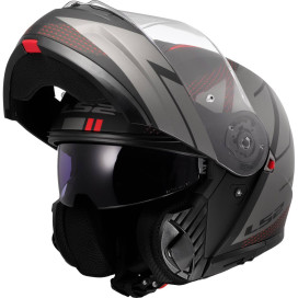 LS2 FF908 Strobe II flip-up helmet ECE 22.06 with sun visor