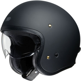 Shoei Premium open face helmet J.O with double D closure