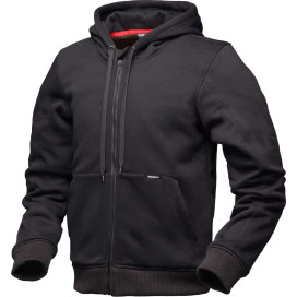 Modeka Jamey motorcycle hoodie sports jacket CE A fleece aramid hood with ultra-thin protectors