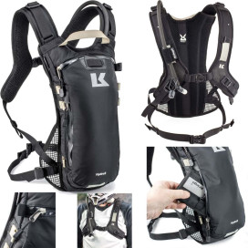 Kriega Hydro-3 backpack with Quadloc-lite carrying system Cordura hydration pack