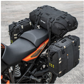 Kriega rear bag US-40 DRYPACK with Cordura 40 liter waterproof motorcycle luggage bag with two entrances