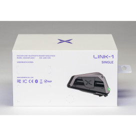 Scorpion ExoCom LINK-1 Headset Bluetooth 5.3 NFC Universally suitable for most motorbike helmets