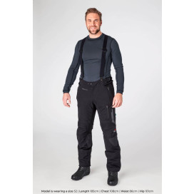 Halvarssons MALUNG motorcycle trousers CE with protectors waterproof with nubuck reinforcements