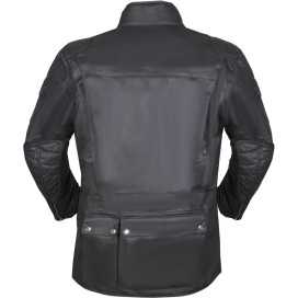 Modeka MATLOCK wax jacket CE A with B-Protect protectors, water-repellent motorcycle jacket