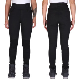 Modeka motorcycle leggings DEOLA LADY aramid CE A stretch lined including knee protectors
