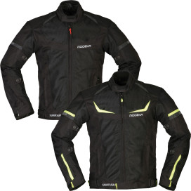 Modeka 2in1 motorcycle jacket YANNIK AIR waterproof Hitex membrane reflective CE with protectors