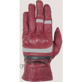 Helstons motorcycle gloves MORA AIR perforated CE leather with touch function