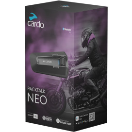 Cardo Headset PACKTALK NEO waterproof Sound by JBL DMC Intercom Mesh Bluetooth 5.2