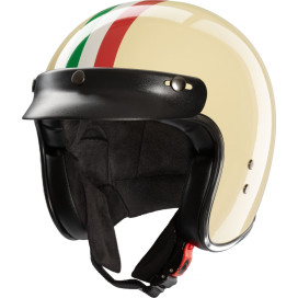 Redbike RB-802 Jethelm Italia ivory fibreglass ECE 22.06 including helmet visor