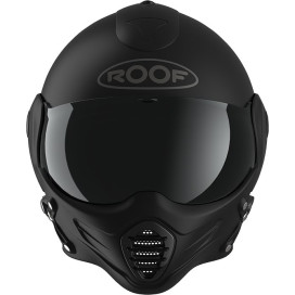 Roof jet helmet ROADSTER fiberglass with magentic mask