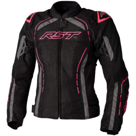 RST S-1 Mesh Ladies motorbike jacket CE waterproof with protectors