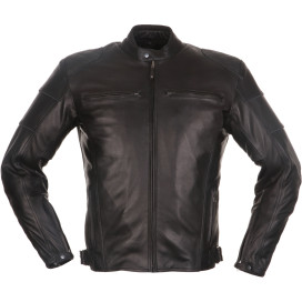 Modeka motorcycle leather jacket RUVEN Slim-Fit Urban look lightweight and cuddly with protectors