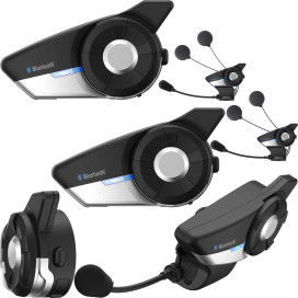 Sena motorcycle headset 20S EVO model 2022 with HD speakers Intercom Bluetooth Advanced Noise Control