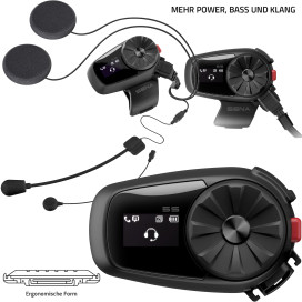 Sena Headset 5S Motorcycle Communication Bike-to-Bike Intercom Bluetooth 5 HD speakers LCD display
