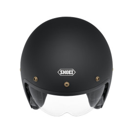Shoei J.O2 jet helmet, ECE 22.06, with sun visor and double-D buckle