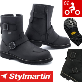 Stylmartin Legend Mid WP motorbike boots CE half-high waterproof leather
