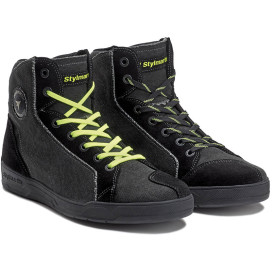 Stylmartin motorcycle shoes SHADOW sneaker breathable with air mesh lining and ankle protection CE