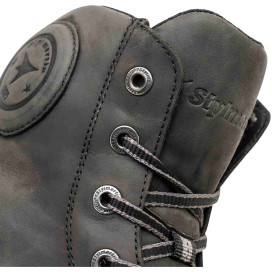 Stylmartin Tank WP motorcycle sneaker CE waterproof nubuck leather D3O