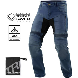 Trilobite Parado Double Layer CE AAA Men's Motorcycle Jeans with Tri-Stretcher Pro and Protectors