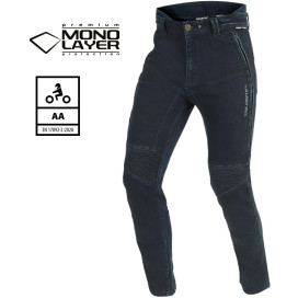 Trilobite CORSEE monolayer motorbike jeans CE AA with Tri-Stretcher Pro 2.0 denim and protectors