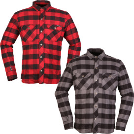 Modeka flannel shirt NOONER motorcycle jacket lumberjack shirt CE A aramid with protectors