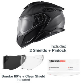 Nexx X.Lifetour Zero Pro Carbon Flip-Up Helmet High-Tech ECE 22.06 Sun Visor Pinlock Two Visors