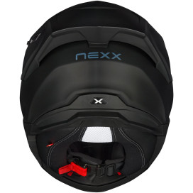 Nexx Y.100R full-face helmet with rear spoiler, sun visor and Pinlock
