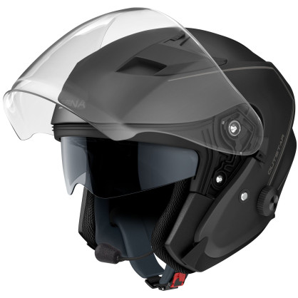 Sena jet helmet OUTSTAR smart helmet with integrated Bluetooth headset, sun visor and large visor