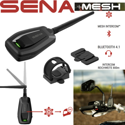 Sena Adapter +MESH for retrofitting mesh intercom technology