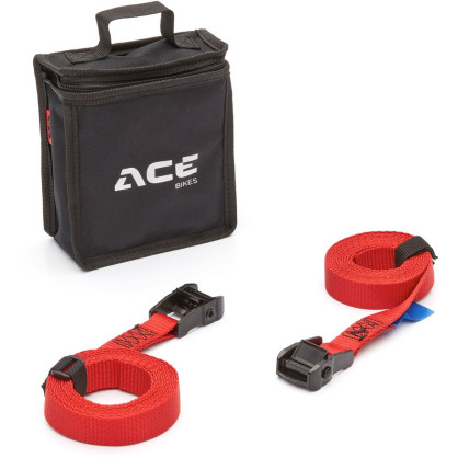Acebikes Cam Buckle Essential 2-pack tensioning strap set frame attachment