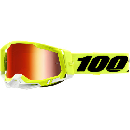 100% Racecraft 2 Extra Cross Goggles Moto BMX