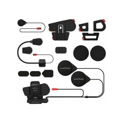 Sena 60S helmet clip set with universal microphone kit