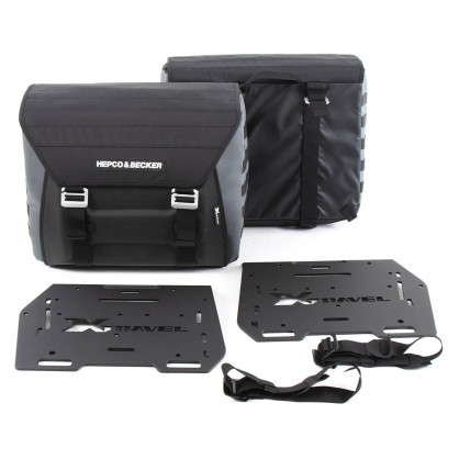 Hepco & Becker Xtravel Basic side case set 2x33 litres