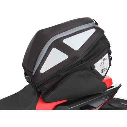 Hepco & Becker motorcycle rear bag ROYSTER REARBAG waterproof including belt fastenings