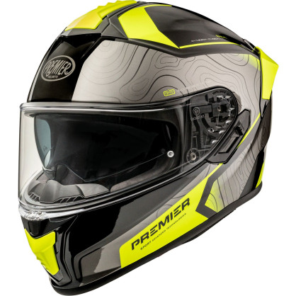 Premier full face helmet EVOLUZIONE Carbon with sun visor and pinlock