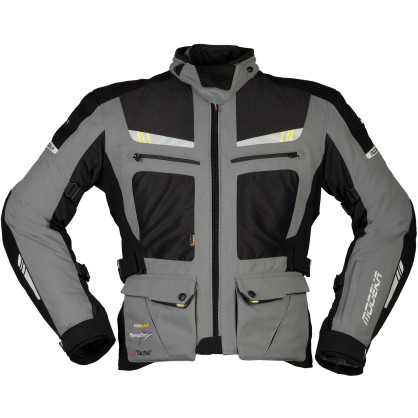 Modeka 3in1 motorcycle jacket AFT AIR with extremely good ventilation Sympatex membrane and SAS-TEC protectors including quilted jacket