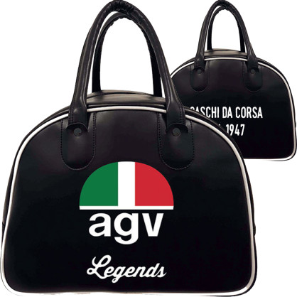 AGV helmet bag LEGENDS BAG synthetic leather satin for almost all AGV helmets e.g. X3000 and X70